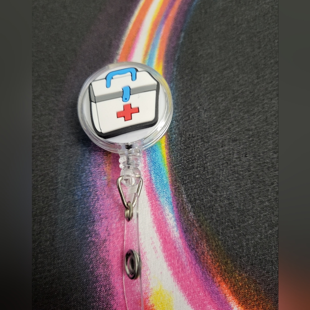 New Nurse Retractable Badge Reel Holder